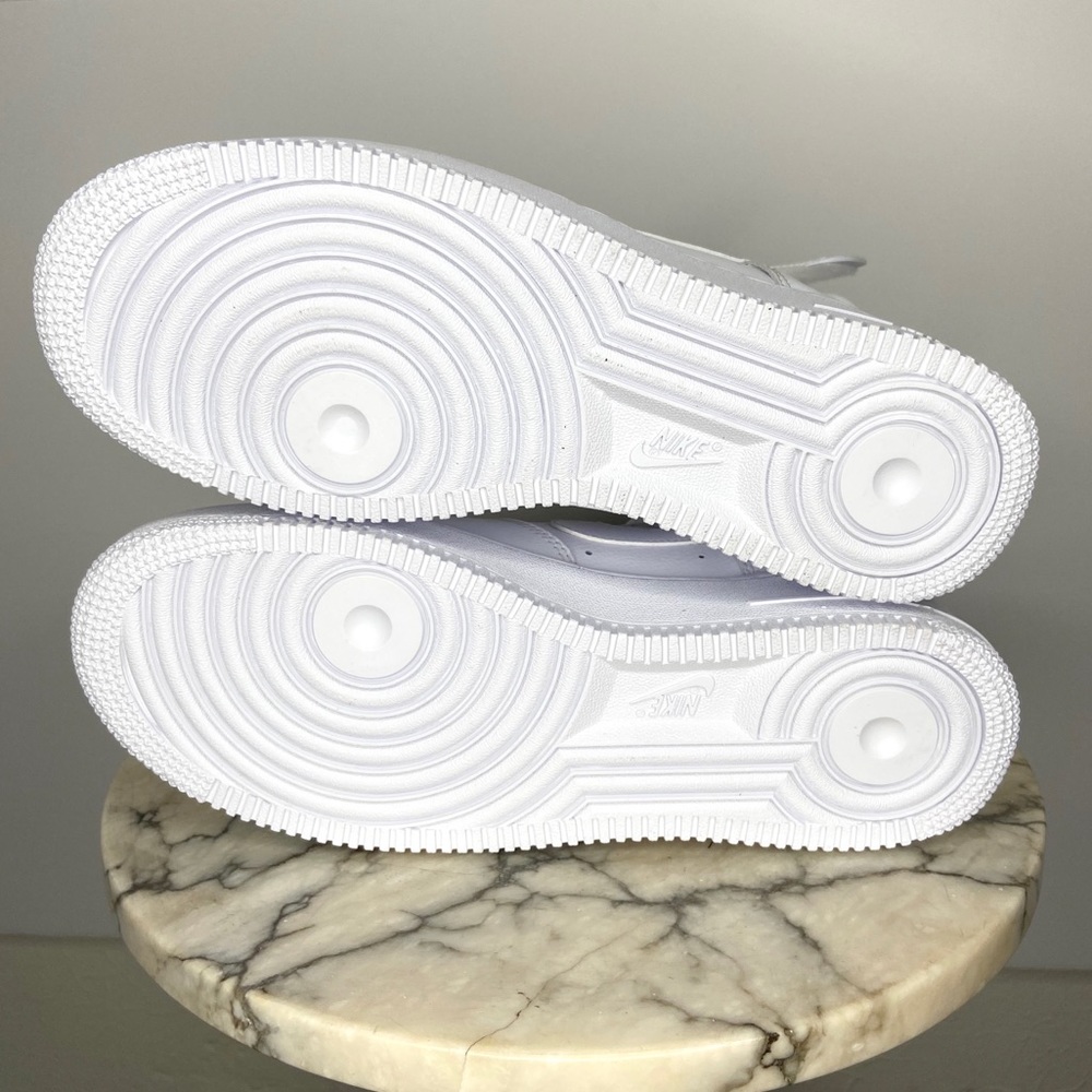 SOLD Nike Air Force 1 07' High Tops White Sneakers - Picture 4 of 6